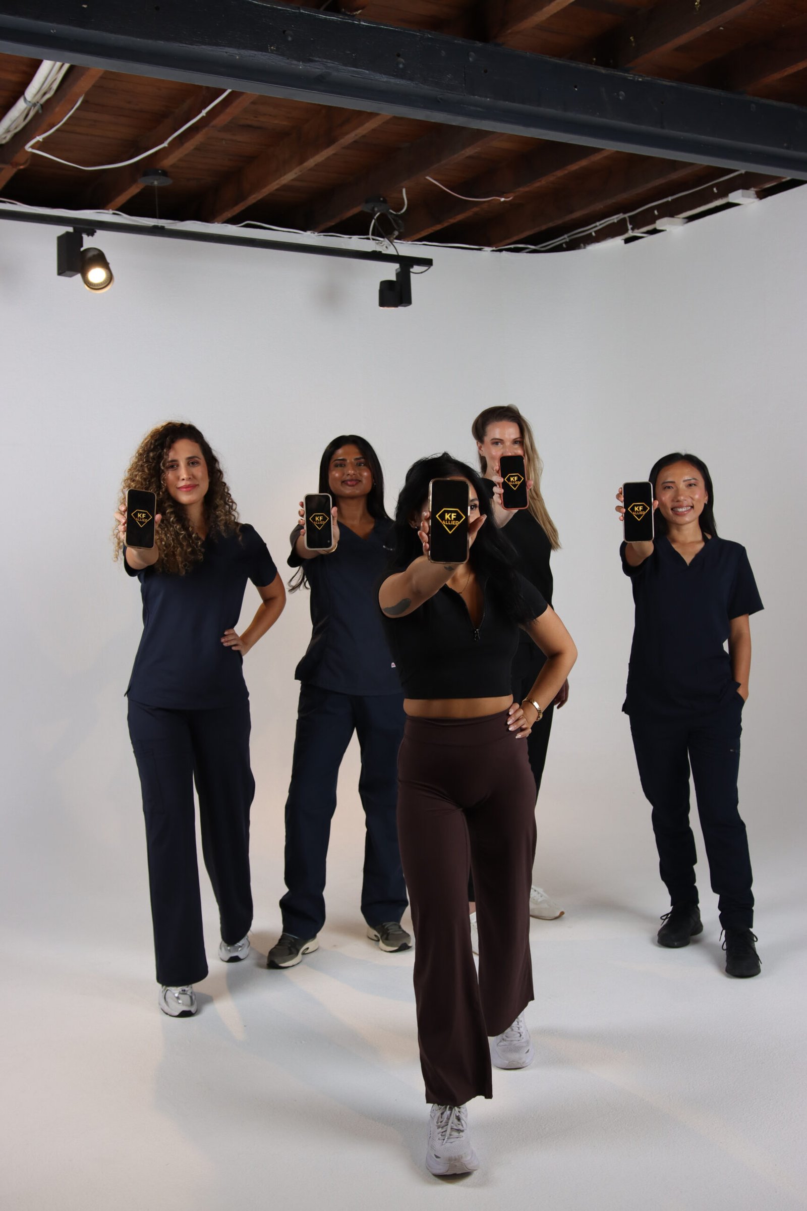 KF Allied personal trainer working with healthcare professionals